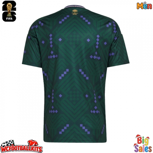 Saudi Arabia Replica Home Stadium Shirt World Cup 2026 Short Sleeve